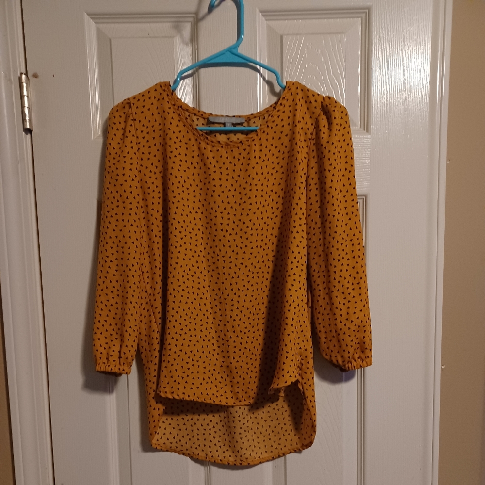 Sweet Rain womens blouse/top (size small)